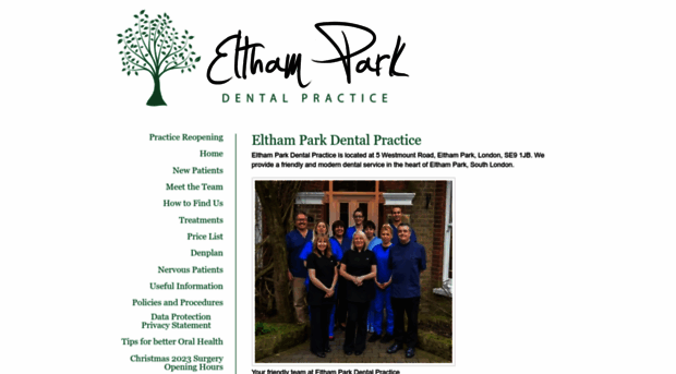 elthamparkdental.co.uk