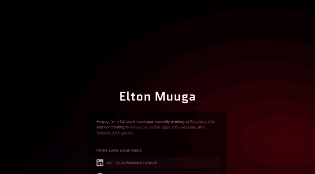 eltonmuuga.com