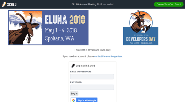 elunaannualmeeting2018.sched.com