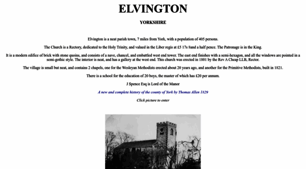 elvingtonhistory.org.uk