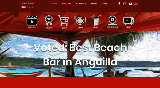 elvisbeachbar.com