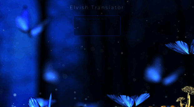 elvish-sindarin-translator.netlify.app