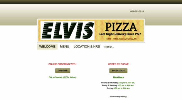 elvispizza.ca