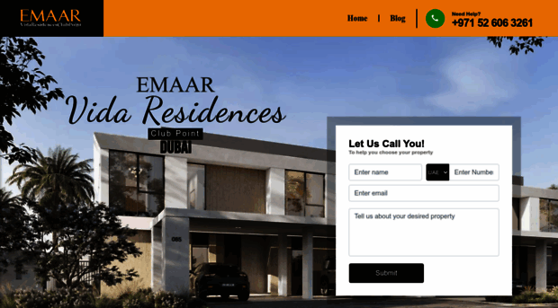 emaarvidaresidencesclubpoint.com