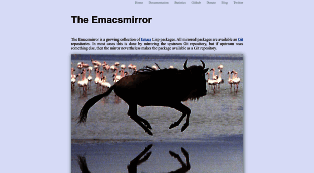 emacsmirror.net