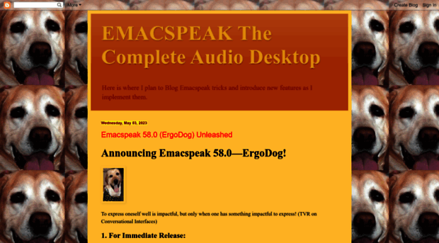 emacspeak.blogspot.com