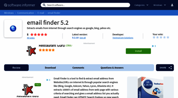 email-finder1.software.informer.com