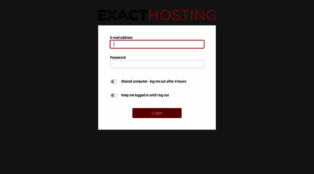 email.exacthosting.com