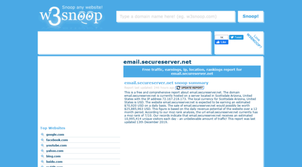 email.secureserver.net.w3snoop.com