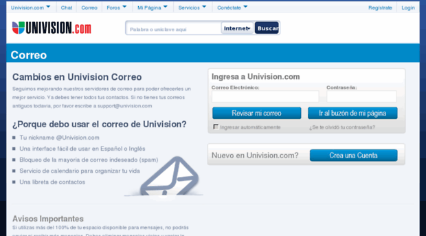 email.univision.com