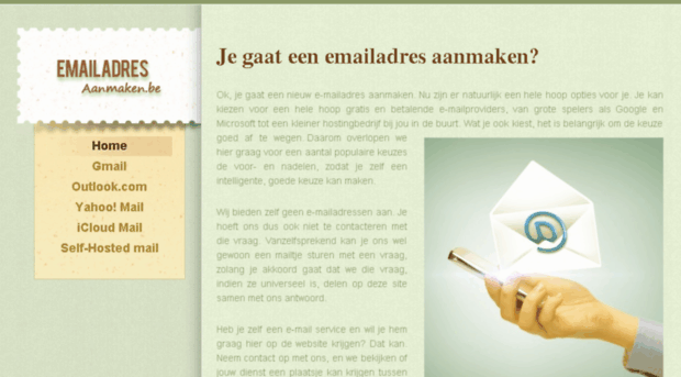 emailadresaanmaken.be