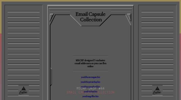 emailcapsulecollection.com