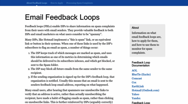 emailfeedbackloops.com