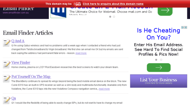 emailfinder.com.au