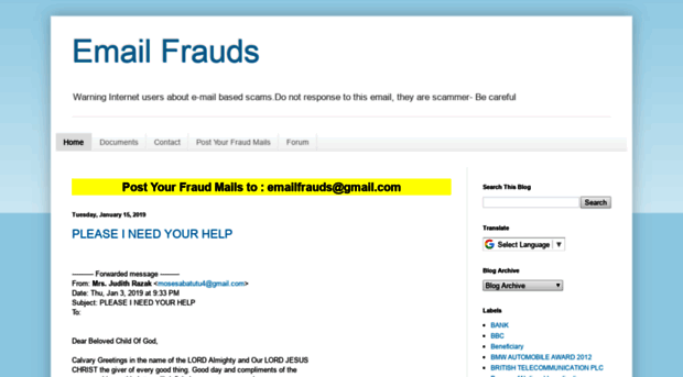 emailfrauds.com