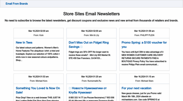 emailfrombrands.com