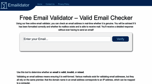 emailidator.com