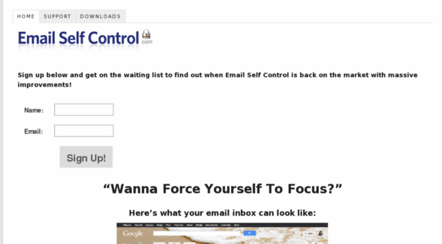 emailselfcontrol.com