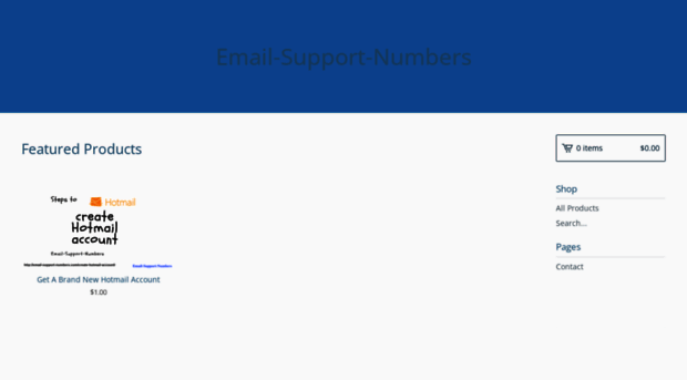 emailsupportnumbers.bigcartel.com