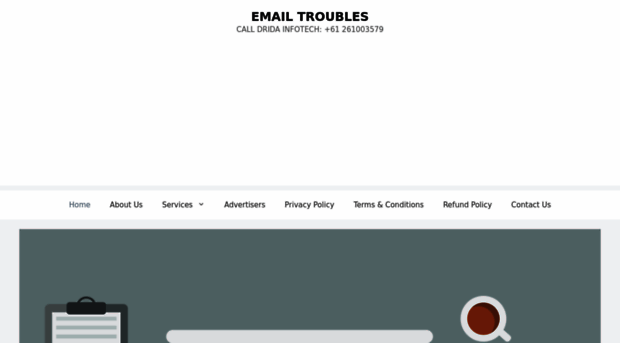 emailtroubles.com