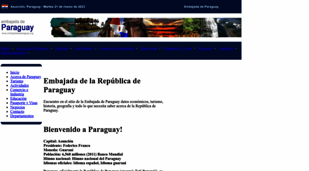 embajadadeparaguay.org