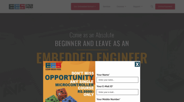 embeddedschool.in