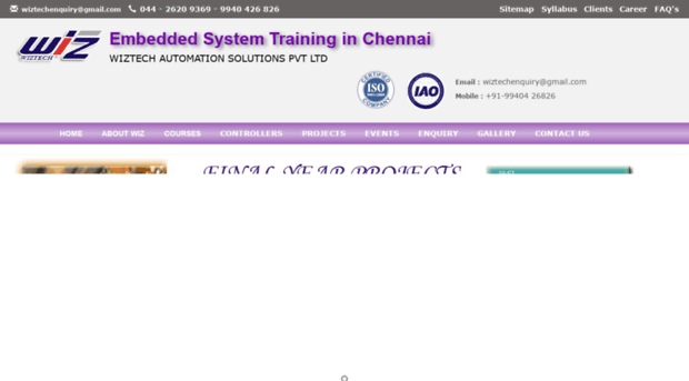 embeddedtraining.co.in