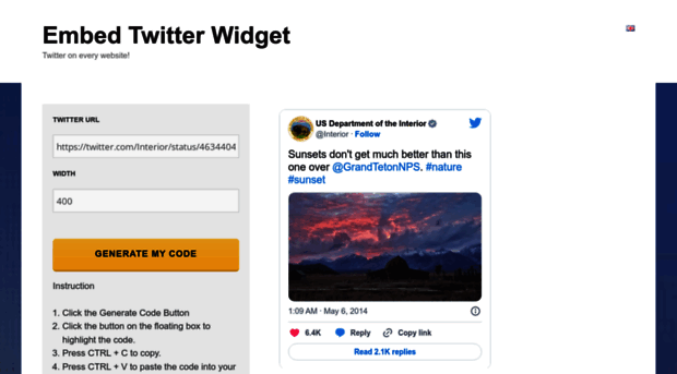 embedtwitterwidget.com