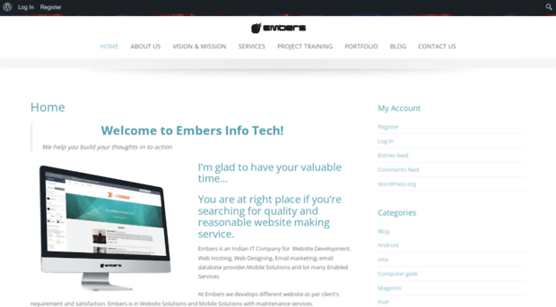 embersinfotech.com