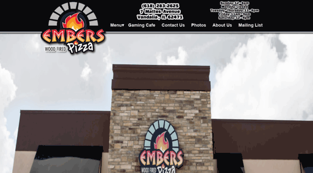 emberswoodfiredpizza.com