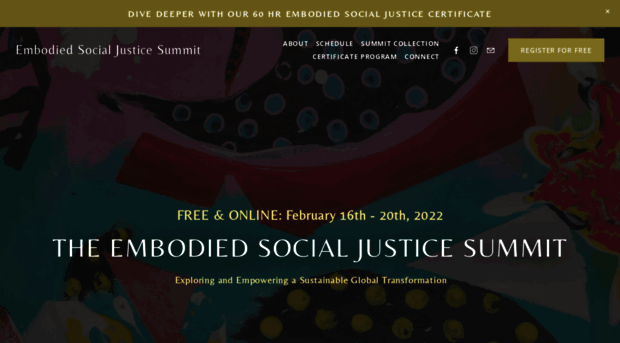 embodiedsocialjusticesummit.com