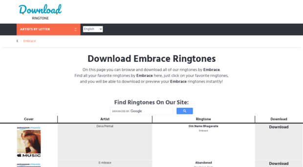 embrace.download-ringtone.com