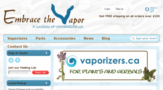 embracethevapor.com