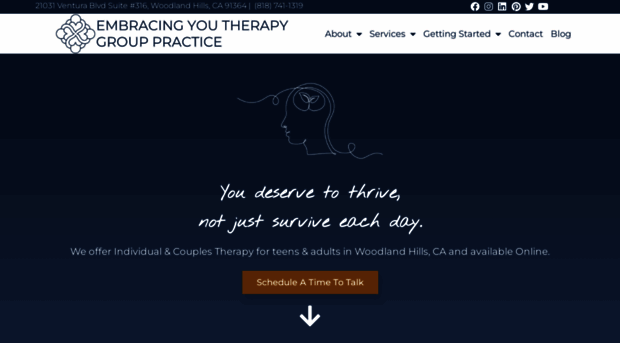 embracingyoutherapy.com