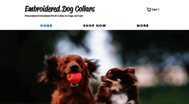 embroidered-dogcollars.com