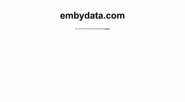 embydata.com