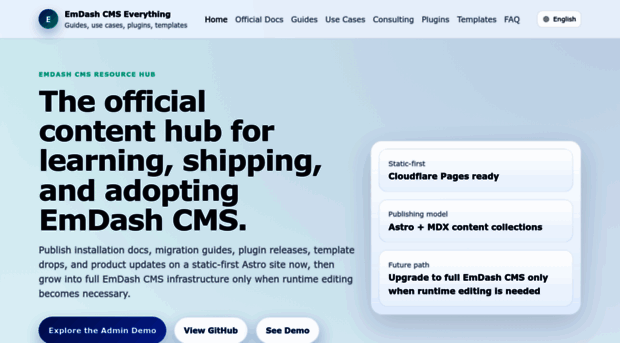emdashcmseverything.com