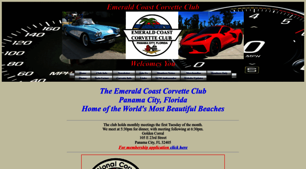 emeraldcoastcorvetteclub.com