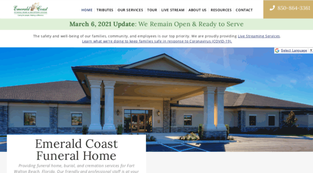 emeraldcoastfuneralhome.com