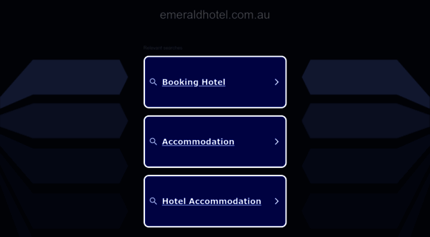 emeraldhotel.com.au