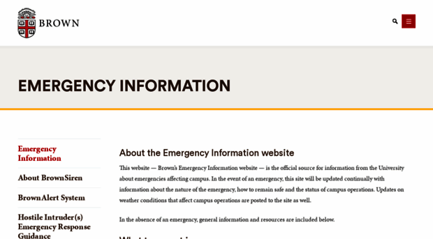 emergency.brown.edu