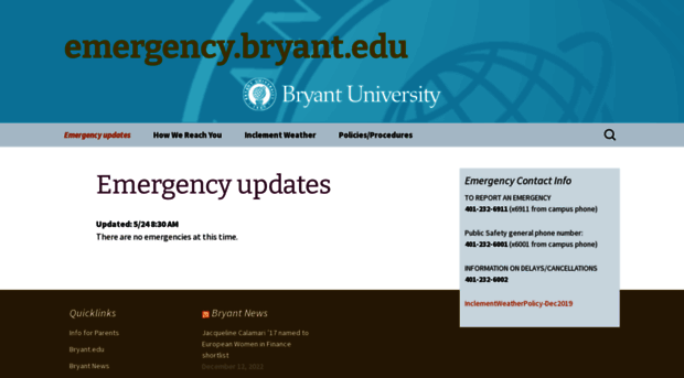 emergency.bryant.edu