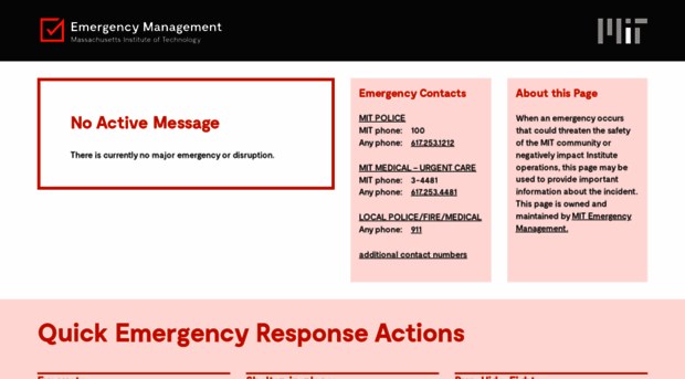 emergency.mit.net