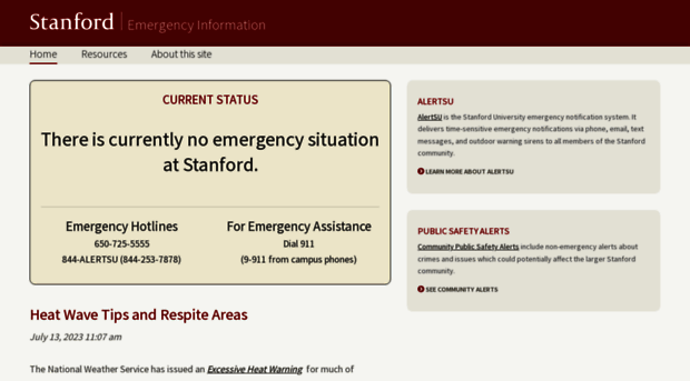 emergency.stanford.edu