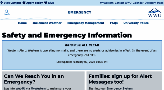 emergency.wwu.edu