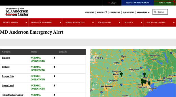 emergencyalert.mdanderson.org