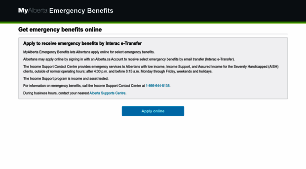 emergencybenefits.alberta.ca