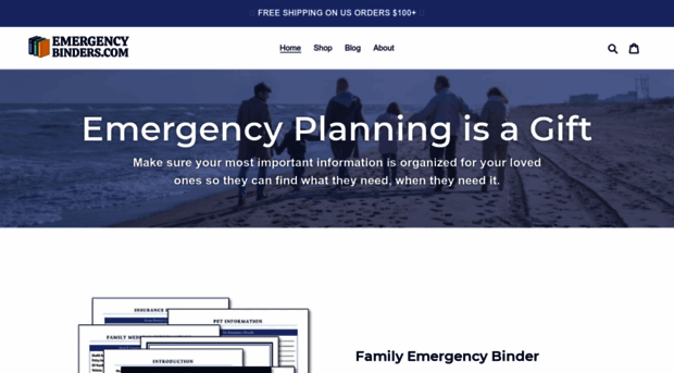 emergencybinders.com