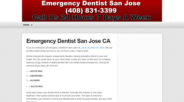 emergencydentistsanjoseca.com