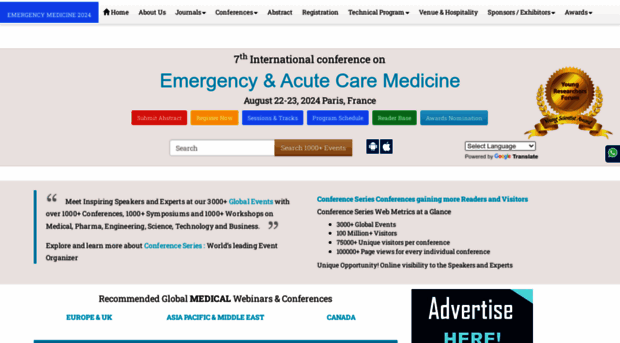 emergencymedicine.conferenceseries.com